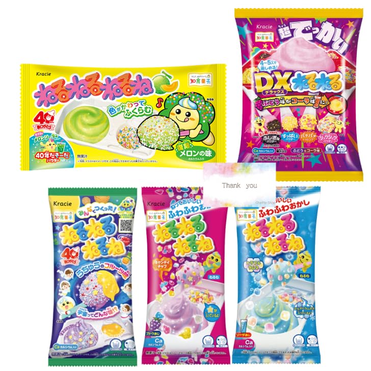 Amazon.co.jp: 【アソートセット】ねるねるねるね 5種バラエティー